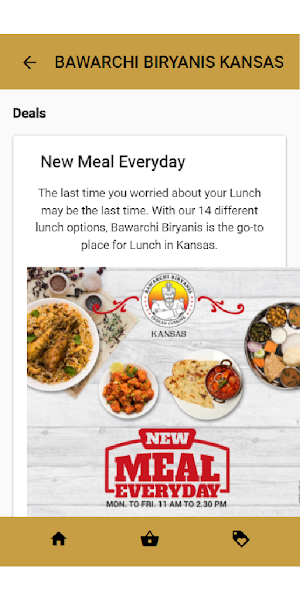 Bawarchi Biryanis Kansas Screenshot 3