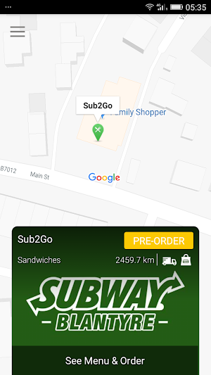 Sub2Go Blantyre Screenshot 1