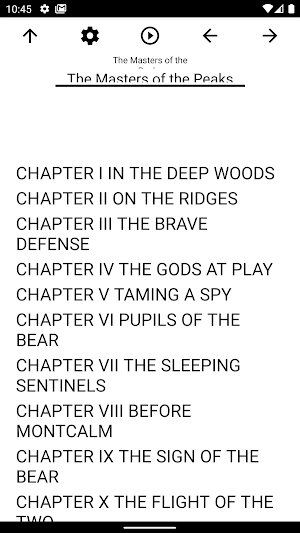 Book, The Masters of the Peaks Screenshot 0
