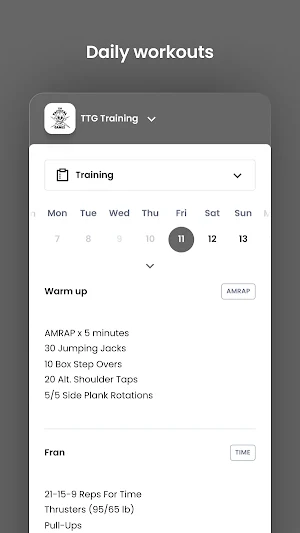 TTG Training Screenshot 3