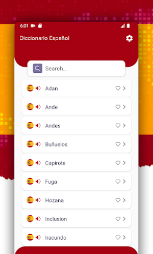 Diccionario Español Screenshot 1