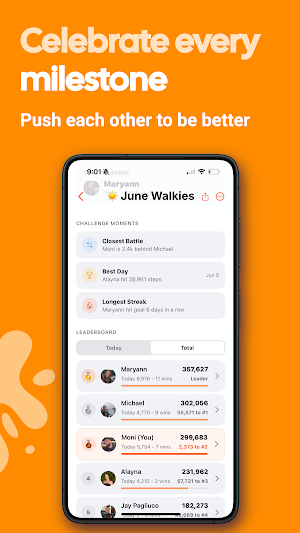 Rivo - Steps with Friends Screenshot 3