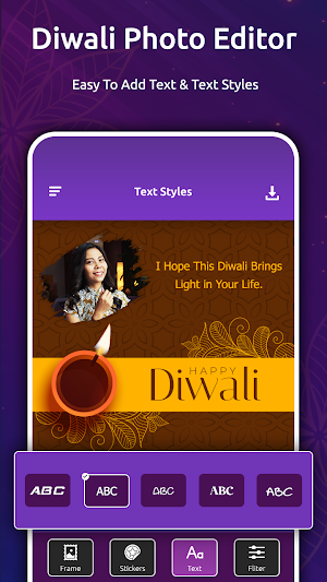 Diwali Photo Editor Screenshot 3