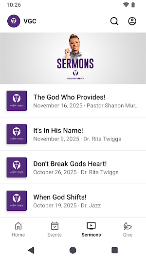 The Victory Grace Center Screenshot 2