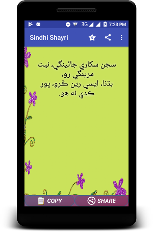 Sindhi Shayri -  سنڌي پرهيز Screenshot 3