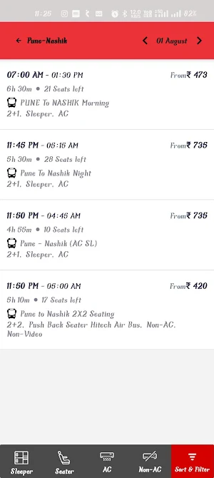 Mahakali Travels Nashik Screenshot 2