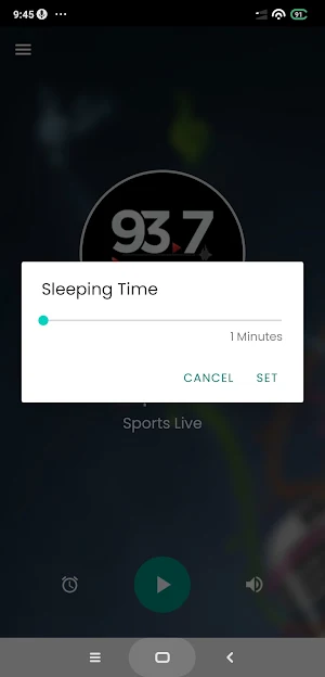 On Sport 93.7 FM Screenshot 1