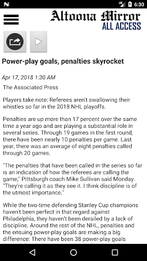 Altoona Mirror All Access Screenshot 3