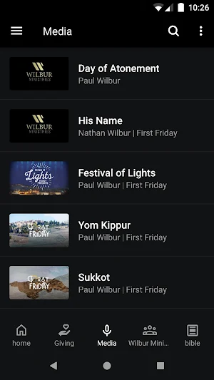 Wilbur Ministries Screenshot 1
