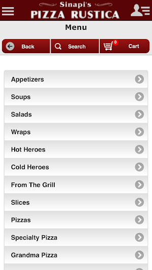 Sinapi's Pizza Rustica Screenshot 0
