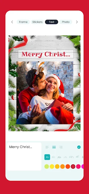 Merry Christmas Photo Frames Screenshot 3