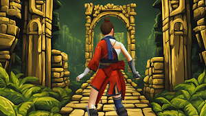 Endless run  jungle escape Screenshot 1