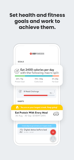 bodysuccess online Screenshot 3
