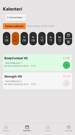 WiseGym Screenshot 2