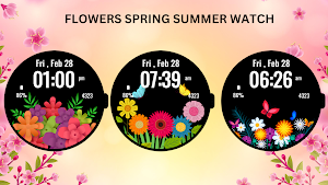 Flowers Spring Summer Watch 2 Screenshot 2
