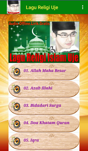 Lagu Religi Islam Uje Offline Screenshot 2