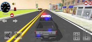 American Police Truck Driving Screenshot 2