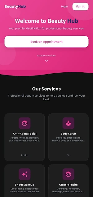 BeautyHub Screenshot 0