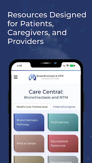 CareCentral:Bronchiectasis&NTM Screenshot 0