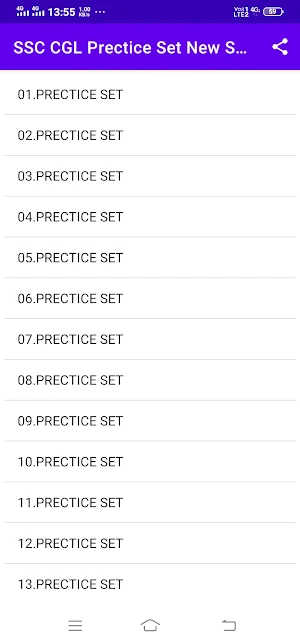 SSC CHSL Prectice Set 2021||SSC Platform Book screenshot 1