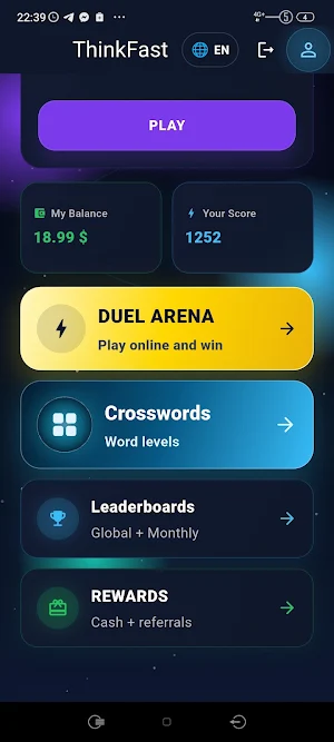 ThinkFast Screenshot 1