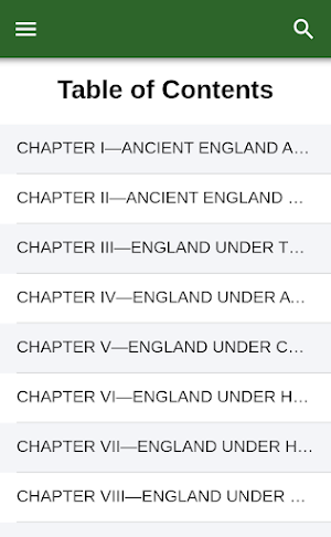 A Child's History of England - Public Domain Screenshot 0