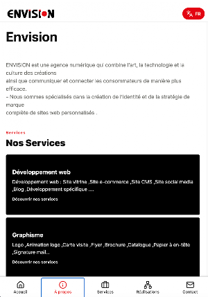 Envision Tunisie Screenshot 1