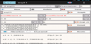 Advance Equation Calculator Screenshot 1