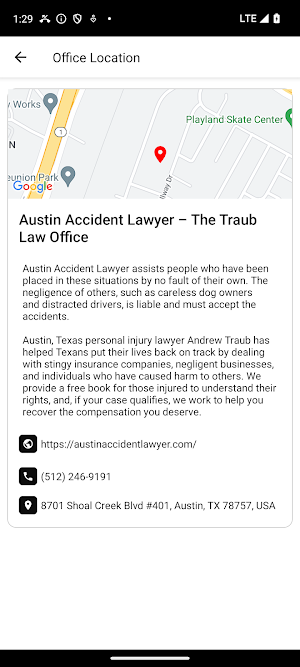 Austin Accident Attorney Screenshot 3