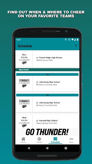 WNHS Thunder Screenshot 1