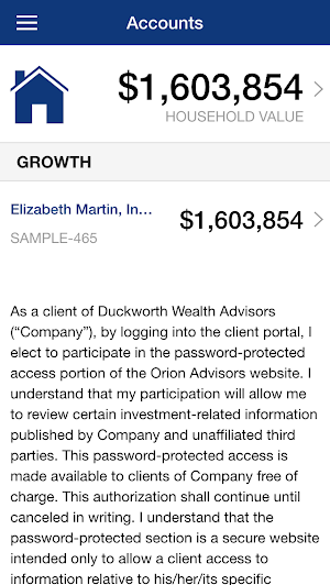 Duckworth Wealth Screenshot 1