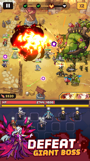 Pixel Defenders: Merge TD Game Screenshot 2
