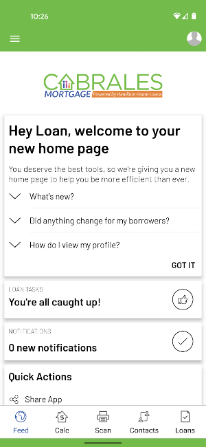 Cabrales Mortgage Screenshot 0