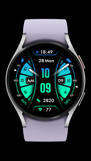 Colorful - Hybrid | Watch face Screenshot 0