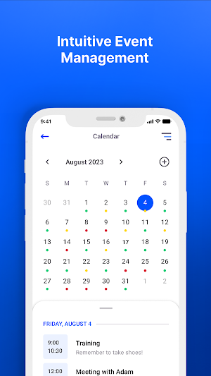 Calendar App Screenshot 2