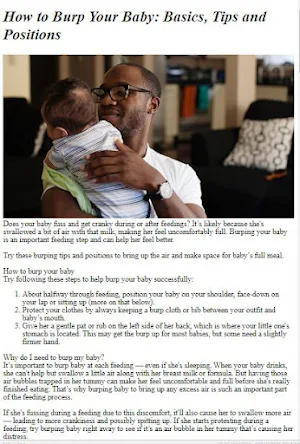 How to Take Care of a Newborn Screenshot 1
