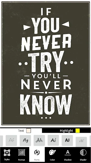 Quotes Creator - Photo Editor Screenshot 0