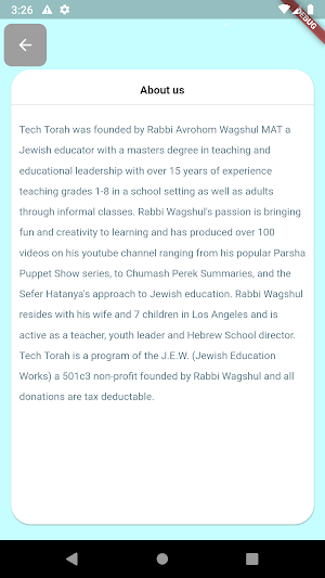 Tech Torah Screenshot 2
