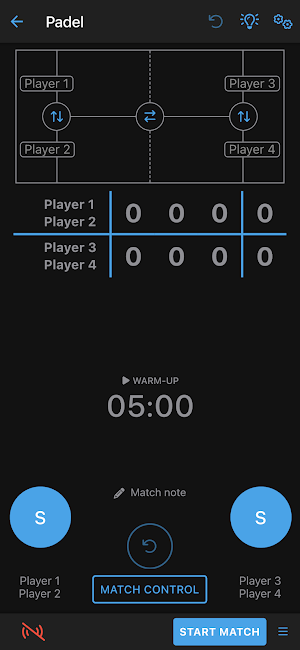 Padel Scores Screenshot 0