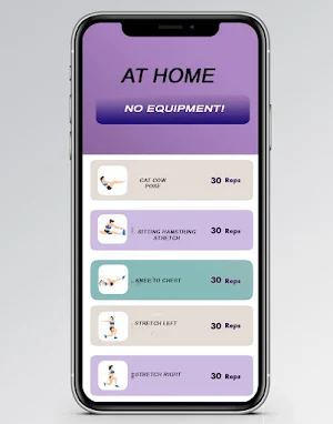 lucy wyndham workout app Screenshot 2