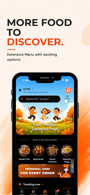 RTOR: Food Delivery from Reels Screenshot 2