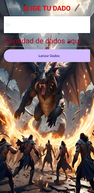 Dados de calabozos y dragones Screenshot 1