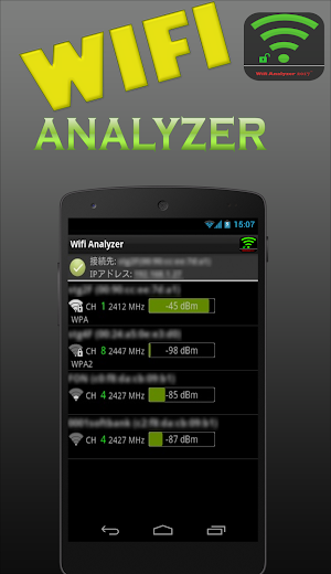 Wifi Analyzer Password Screenshot 1