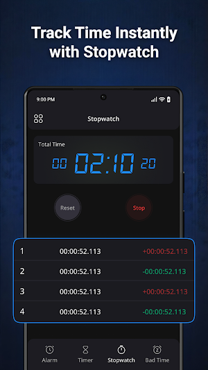 Digital Alarm Clock Screenshot 2