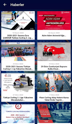 Türkiye Curling Federasyonu Screenshot 3