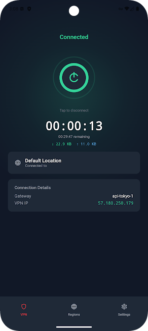 QuikVPN by Avanture Screenshot 1