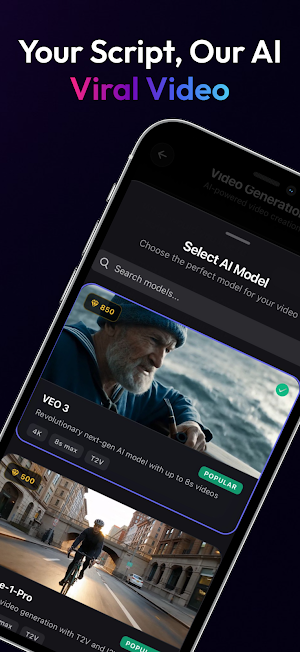 Veo3 : AI Video Generator Screenshot 1