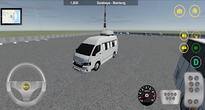 Simulator Hiace Travel Driving Screenshot 1