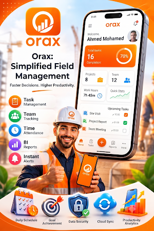 Orax - Work Time Tracker Screenshot 1