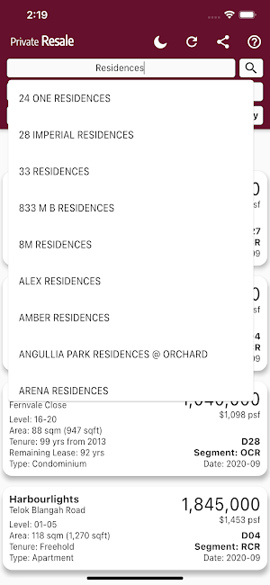 Private Resale Screenshot 1